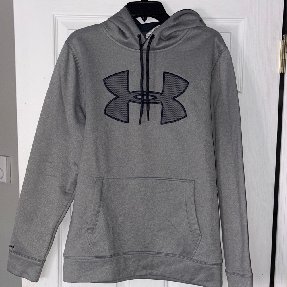 Under Armour Charcoal Hoodie with Logo